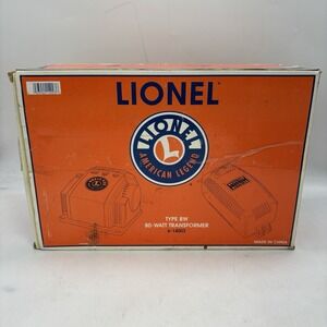 LIONEL TRANSFORMER 80 WATT 6-14003 BW TYPE